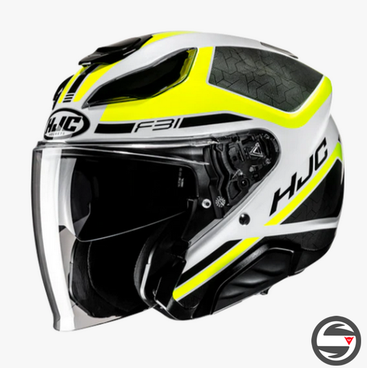 F31 CERON MC3H GIALLO NERO HJC