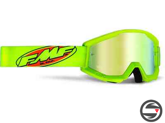 POWERCORE GOGGLE YELLOWMIRROR FMF