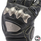 PELLE FULL METAL 7 GLOVES 631 BLACK BLACK