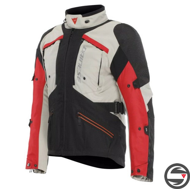 GULLFOSS D-DRY JACKET 37R TIDAL FOAM BLACK RED
