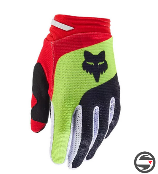 31392-017 FOX YOUTH 180 BALLAST GLOVE BLACK RED