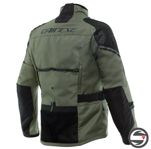 LADAKH 3L D-DRY JACKET 63H ARMY GREEN BLACK DAINESE