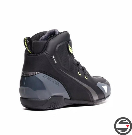 HERIAN D-WP SHOES Q90 BLK WHT YELLOW FLUO