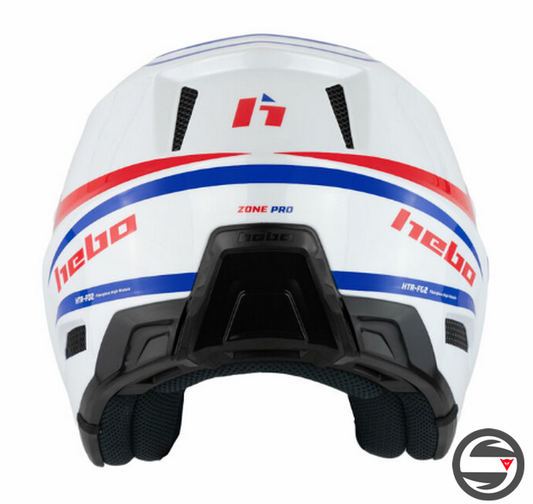 HC1040B CASCO HTR F02 ZONE PRO MONO WHITE RED BLUE HEBO