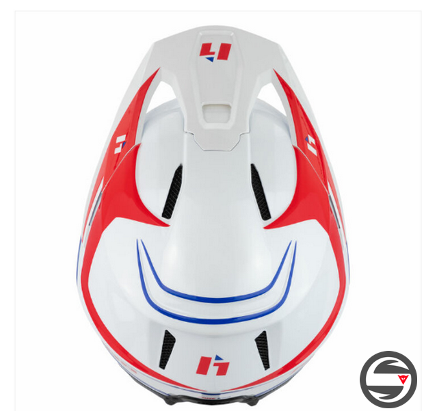 HC1040B CASCO HTR F02 ZONE PRO MONO WHITE RED BLUE HEBO