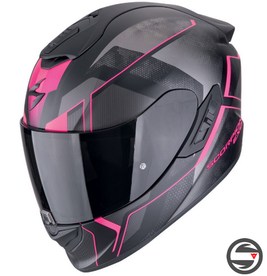 EXO-1400 EVO 2 AIR INTENSIO NERO OPACO ROSA SCORPION