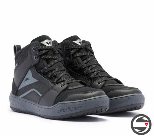 SUBURB D-WP SHOES WMN 51J BLACK IRON GATE METAL