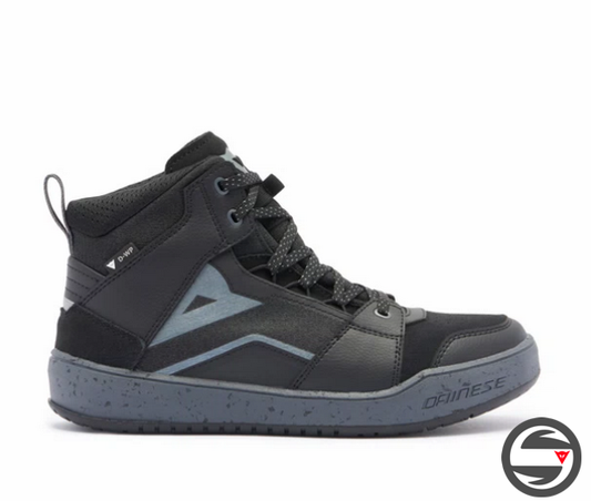 SUBURB D-WP SHOES WMN 51J BLACK IRON GATE METAL