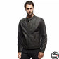 ISTRICE QDF PERF. LEATHER JACKET 005 DARK BROWN