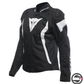 AVRO 5 TEX LADY JACKET O45 BLACK WHITE