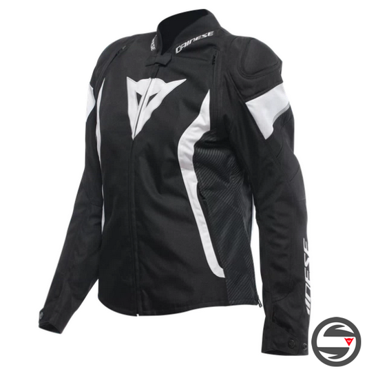AVRO 5 TEX LADY JACKET O45 BLACK WHITE