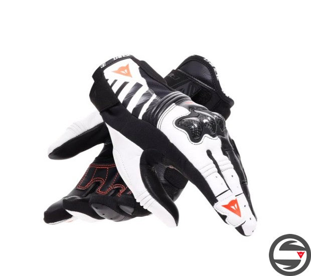 REACTO CARBON SHORT GLOVES WMN N32 BLACK WHITE RED