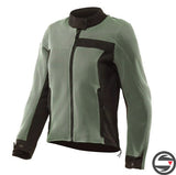 LISBONA AIR TEX JACKET WMN 76R ICEBERG GREEN BLACK