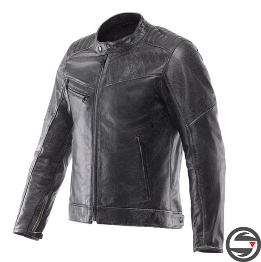 RADICALE LEATHER JACKET 001 BLACK