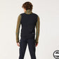 FOA407396 02E ELEMENTS ALPHA VEST BLACK BLACKOUT