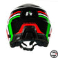 HC1042N CASCO HTR F02 ZONE PRO RACING NERO ITA