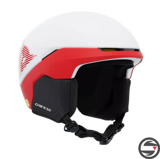 NUCLEO MIPS SKI HELMET 016 LILY WHITE RACING RED