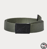 AGELESS WEB BELT MILITARY GREEN BLACK