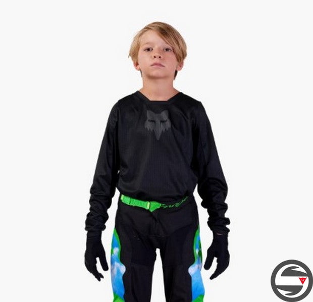 31430-041 FOX YOUTH BLACKOUT JERSEY 021 BLACK