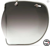 CUSTOM500 DLX BBL SHLD 3-SNAP DK GY OS