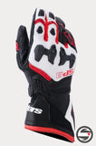 SP-9 GLOVES 1304 BLACKK WHITE BRGHT RED