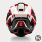 SUPERTECH R10 1352 SOLID BLACK RED CARBON B R WG ECE DOT FIM