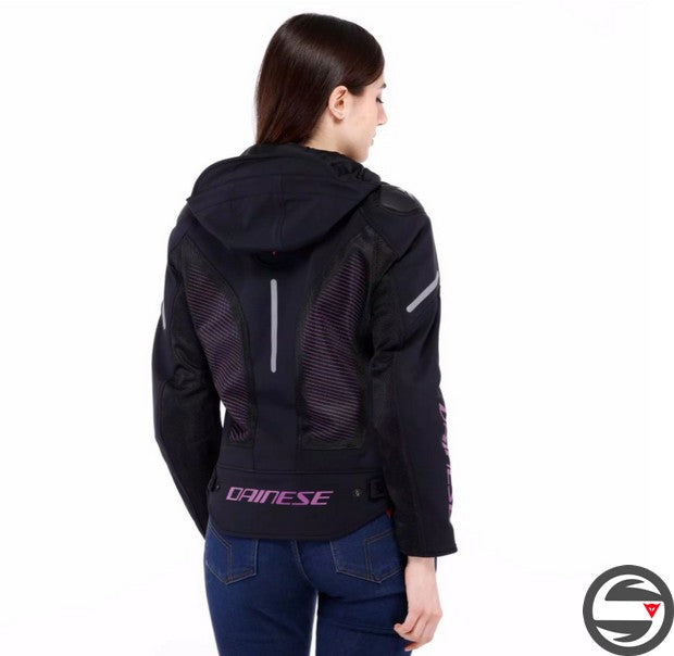 SUPER SPRINT AIR TEX JACKET WMN 75R BLACK PINK VIOLA