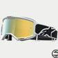 5101927 VISIONE 5 RORA GOGGLE BLACK WHITE MIRROR GOLD 1762
