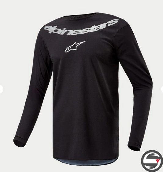 3763824 FLUID GRAPHITE JERSEY 119 BLACK SILVER