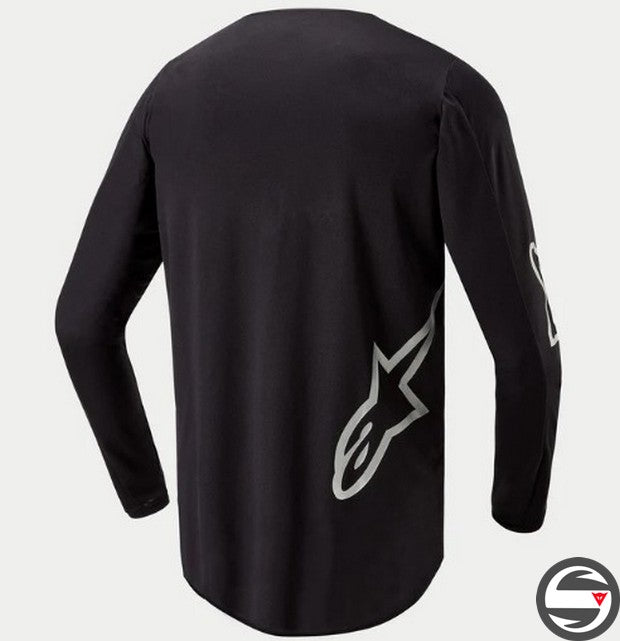 3763824 FLUID GRAPHITE JERSEY 119 BLACK SILVER