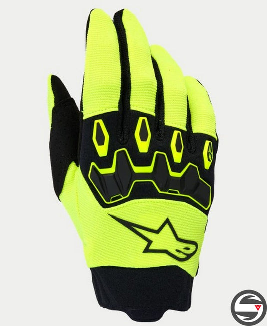3560426 FULL BORE V2 GLOVES 551 YELLOW FL BLK