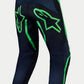 3721227 FLID APEX V2 PANT BLK GREEN FLUO