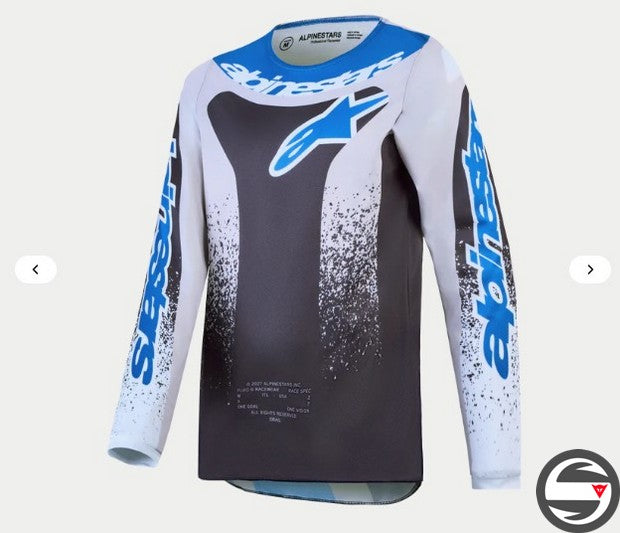 3770527 YOUTH FLUID DRAG JERSEY 9343 GRSY LI LI UC B