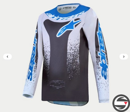 3770527 YOUTH FLUID DRAG JERSEY 9343 GRSY LI LI UC B