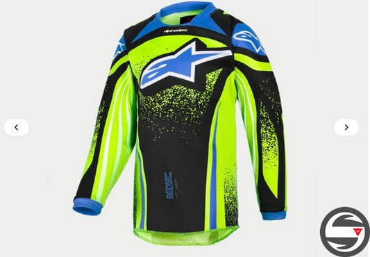 3730326 KIDS RACER NOMUR JERSEY 7268 DK NV Y FL U BL
