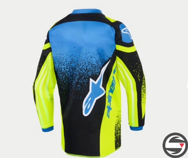 3730326 KIDS RACER NOMUR JERSEY 7268 DK NV Y FL U BL
