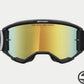 5101827 VISIONE 5 HONE GOGGLE 1762 BLACK WHITE MIRROR GOLD