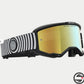5101827 VISIONE 5 HONE GOGGLE 1762 BLACK WHITE MIRROR GOLD