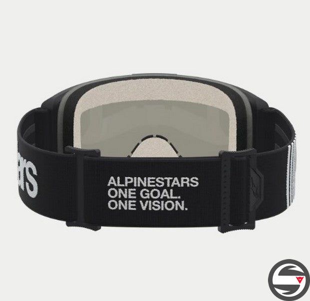 5101827 VISIONE 5 HONE GOGGLE 1762 BLACK WHITE MIRROR GOLD