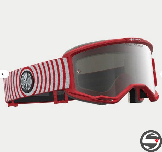 5101827 VISIONE 5 HONE GOGGLE 3237 RE WH MIR SIL