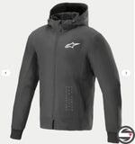 4202624 RADIUM TECH HOODIE 12 BLACK WHITE