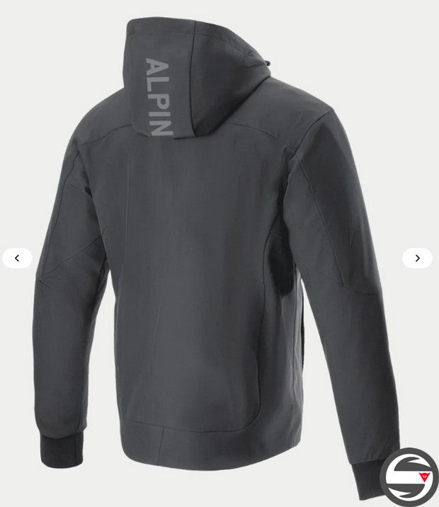 4202624 RADIUM TECH HOODIE 12 BLACK WHITE