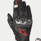 3570518 SMX-1 AIR V2 GLOVES 1030 BLACK RED FLUO