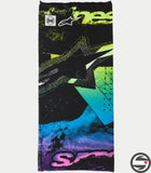 4750726 BUFF IGNITE NECK TUBE 1395 BLACK PINK FLUO YELLOW FLUO