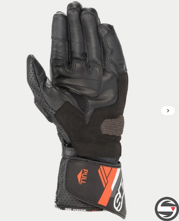 3558321	SP-8 V3 GLOVES 1030 BLACK RED FLUO