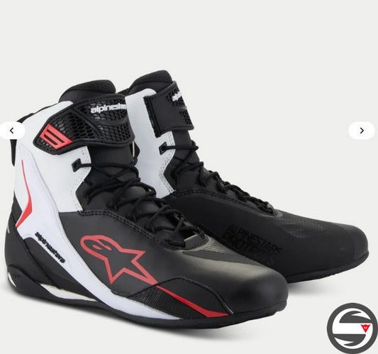 2510425 FASTER-4 SHOES 123 BLACK WHITE RED