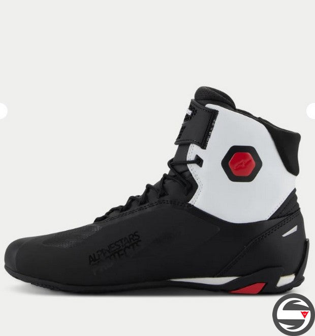 2510425 FASTER-4 SHOES 123 BLACK WHITE RED