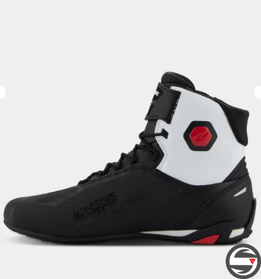 2510425 FASTER-4 SHOES 123 BLACK WHITE RED