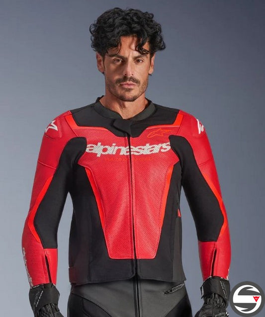 3100326 GP FORCE V2 LT JACKET AIR 3155 RED RED FLUO