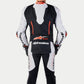 3150125 GP-R7 1PC LTH SUIT 233 WHITE BLACK RED FLUO
